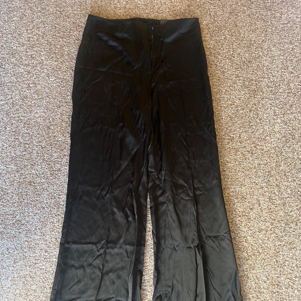 Express wide leg high rise pant